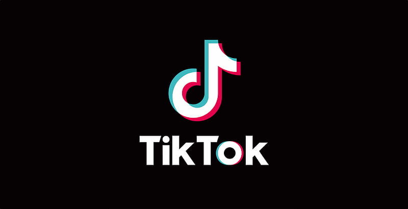 HD wallpaper tiktok logo